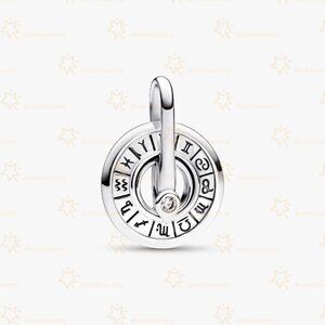 Pandora ME Zodiac Wheel Medallion Charm